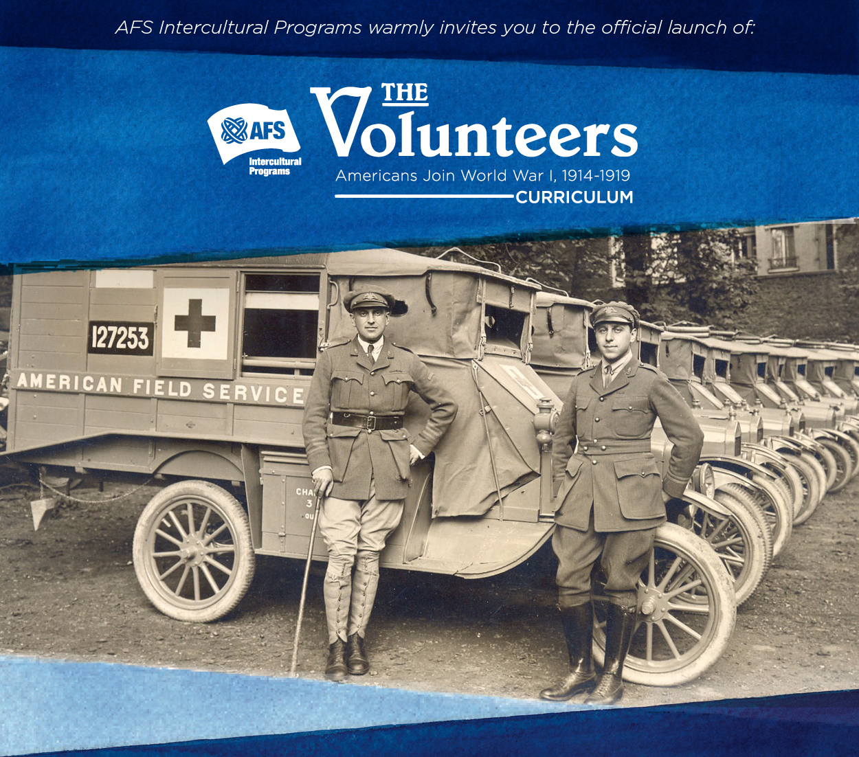 Launch of AFS intercultural programme: The Volunteers Launch of AFS intercultural programme: The Volunteers