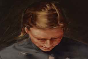 Michaël Borremans, The Knives, 2010 Michaël Borremans, The Knives, 2010