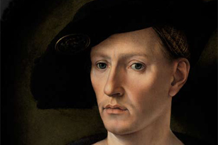 Jan Gossaert, Portrait of a Man, ca. 1520-25. Oil on oak panel, KMSK, Antwerp Jan Gossaert, Portrait of a Man, ca. 1520-25. Oil on oak panel, KMSK, Antwerp