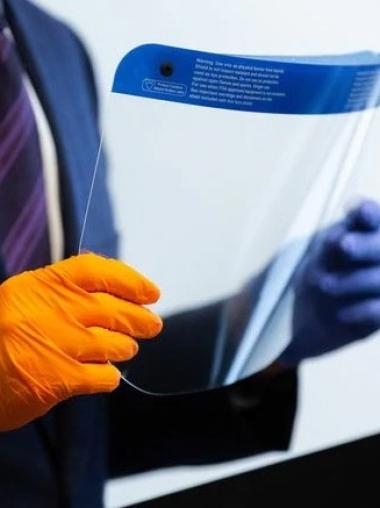 Cartamundi & Flanders House Donate Face Shields to NYC